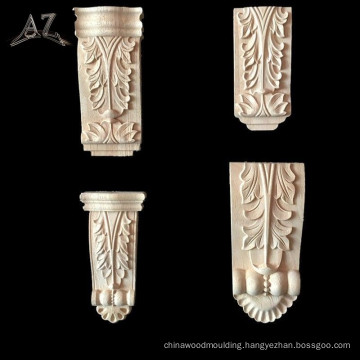 Manufacturer Provider hand carved cheap wood corbels